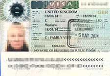 туристическая виза в Великобританию