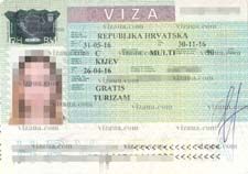 виза в Хорватию