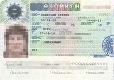 віза в Грецію