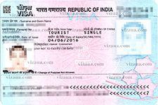 віза в Індію