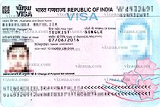 віза в Індію
