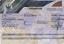 виза в Индонезию