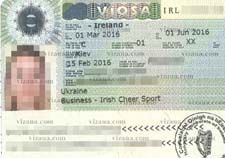 виза в Ирландию
