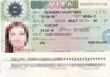 віза в Литву