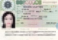 віза в Литву