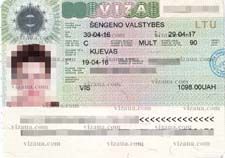 віза в Литву