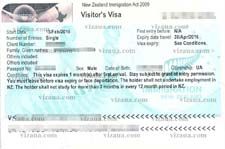 виза в Новую Зеландию
